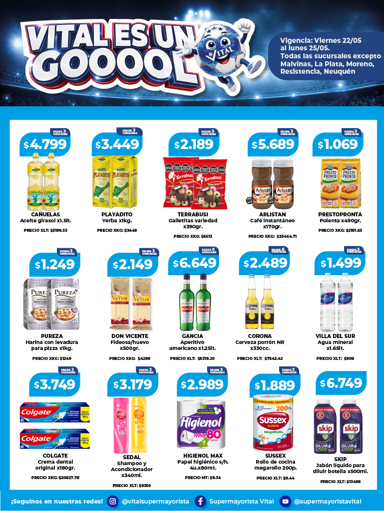 Folleto de ofertas destacadas 