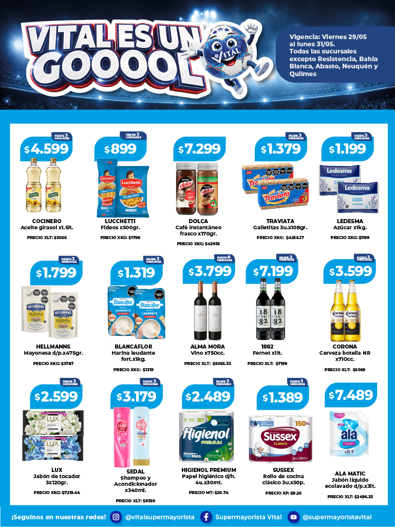 Folleto de ofertas destacadas 