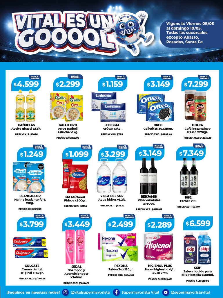 Folleto de ofertas destacadas 