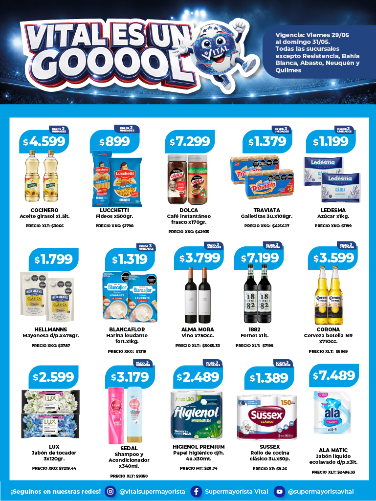 Folleto de ofertas destacadas 