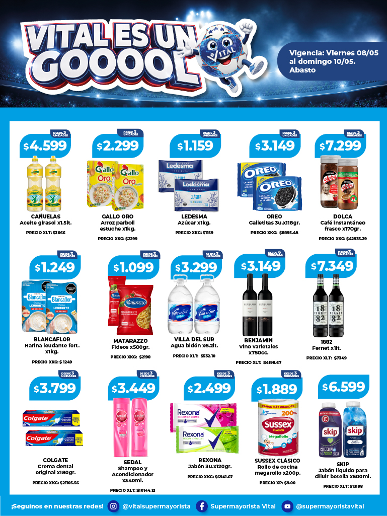 Folleto de ofertas destacadas 