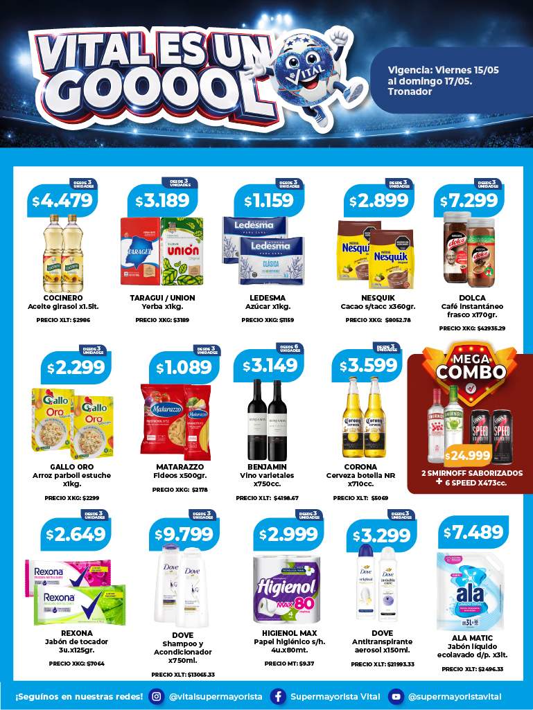 Folleto de ofertas destacadas 