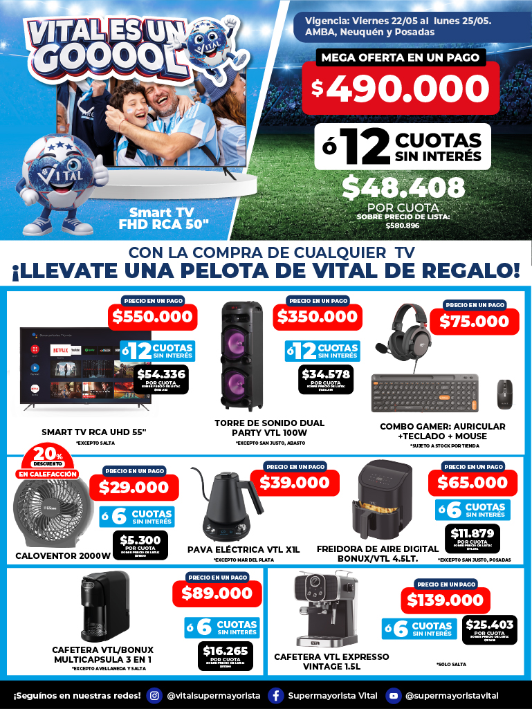 Folleto de ofertas destacadas 