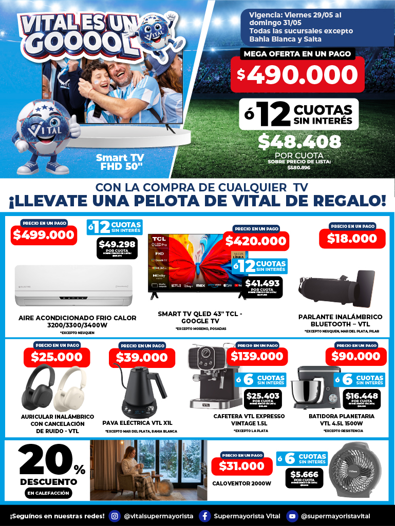 Folleto de ofertas destacadas 