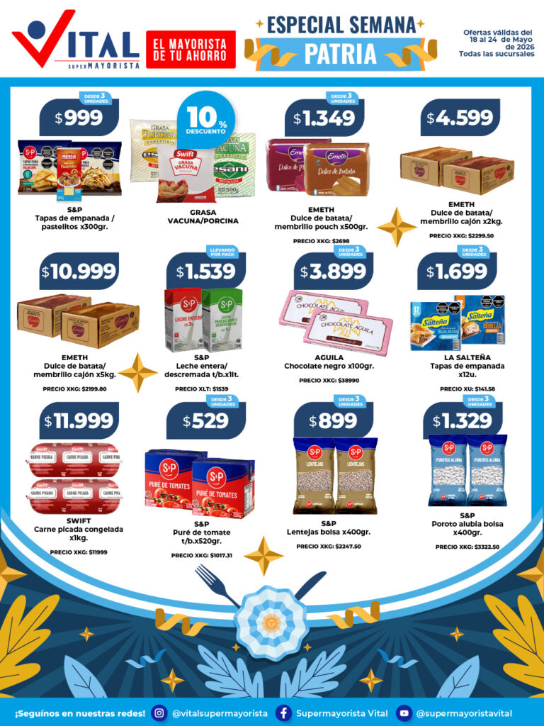 Folleto de ofertas destacadas 