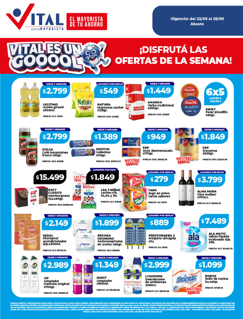 Folleto de ofertas destacadas 