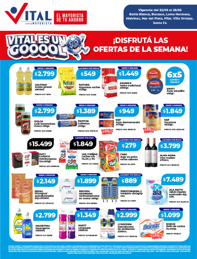 Folleto de ofertas destacadas 