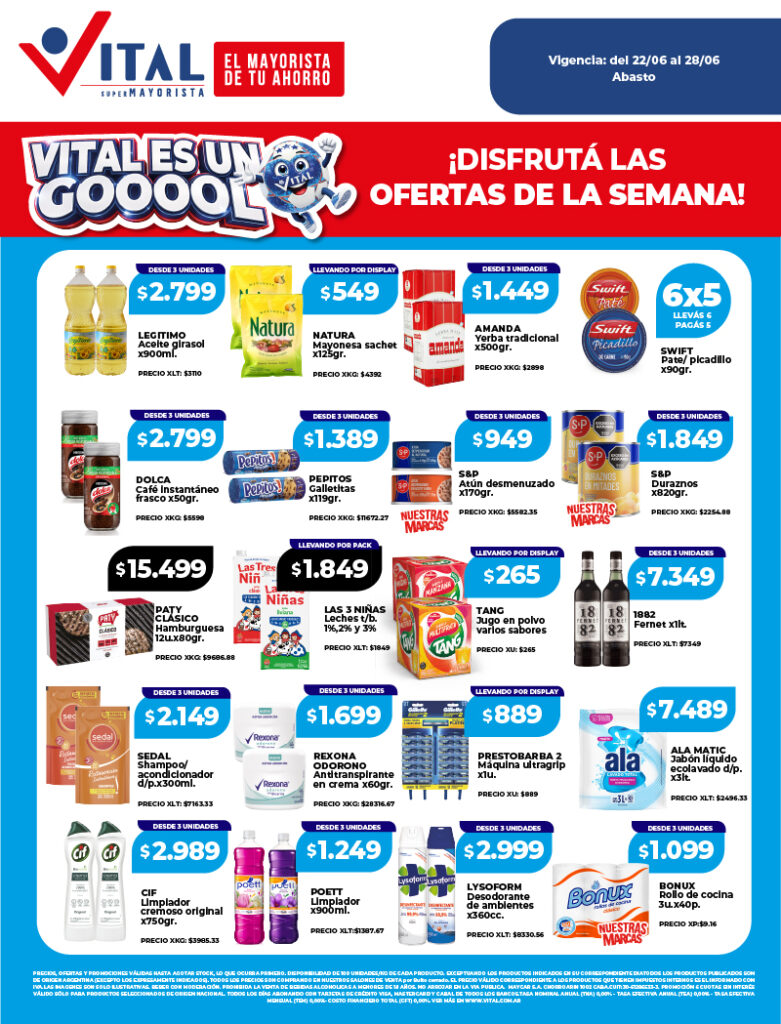 Folleto de ofertas destacadas 