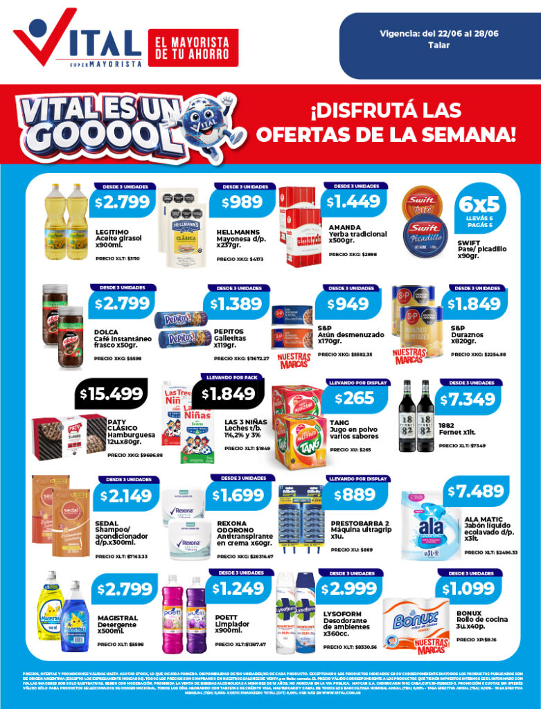 Folleto de ofertas destacadas 