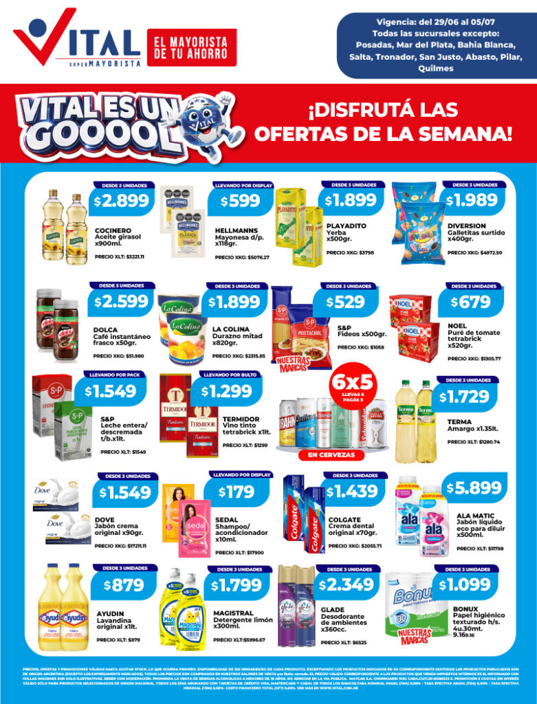 Folleto de ofertas destacadas 