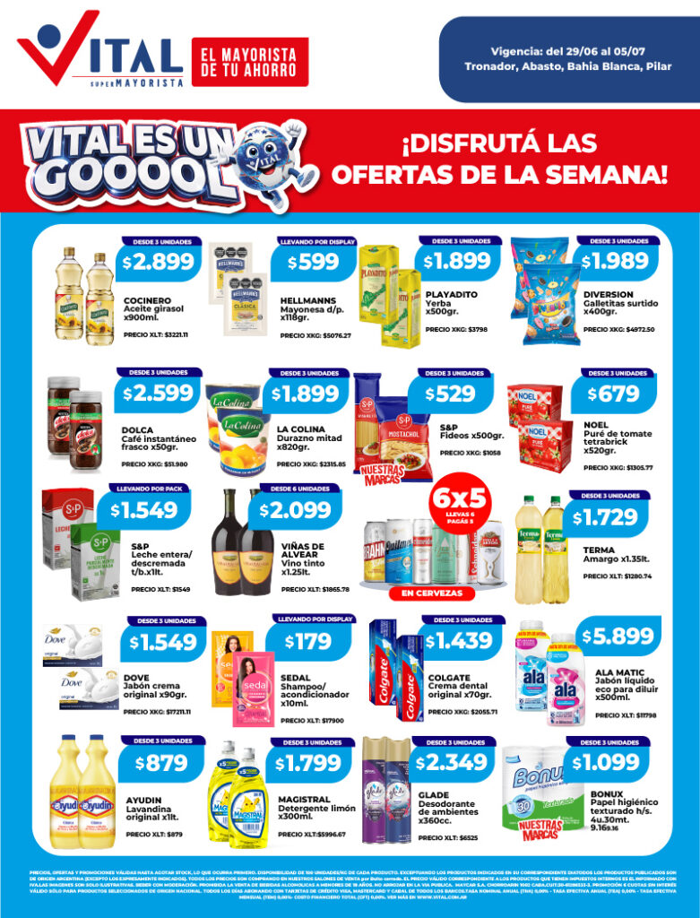 Folleto de ofertas destacadas 