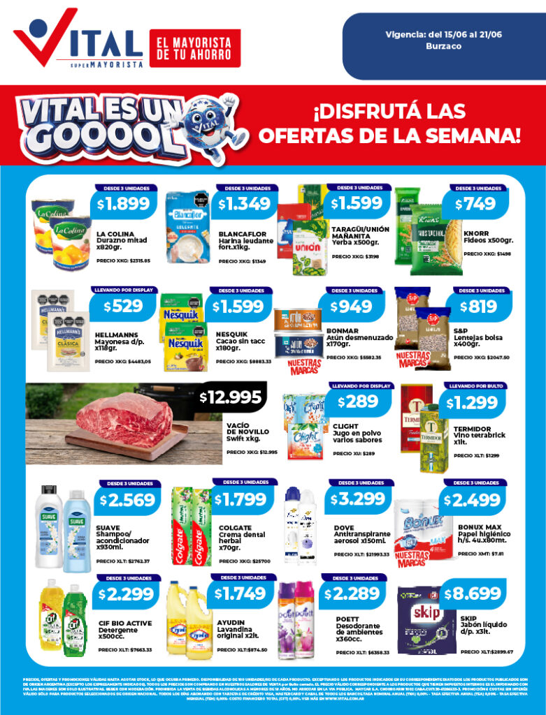 Folleto de ofertas destacadas 