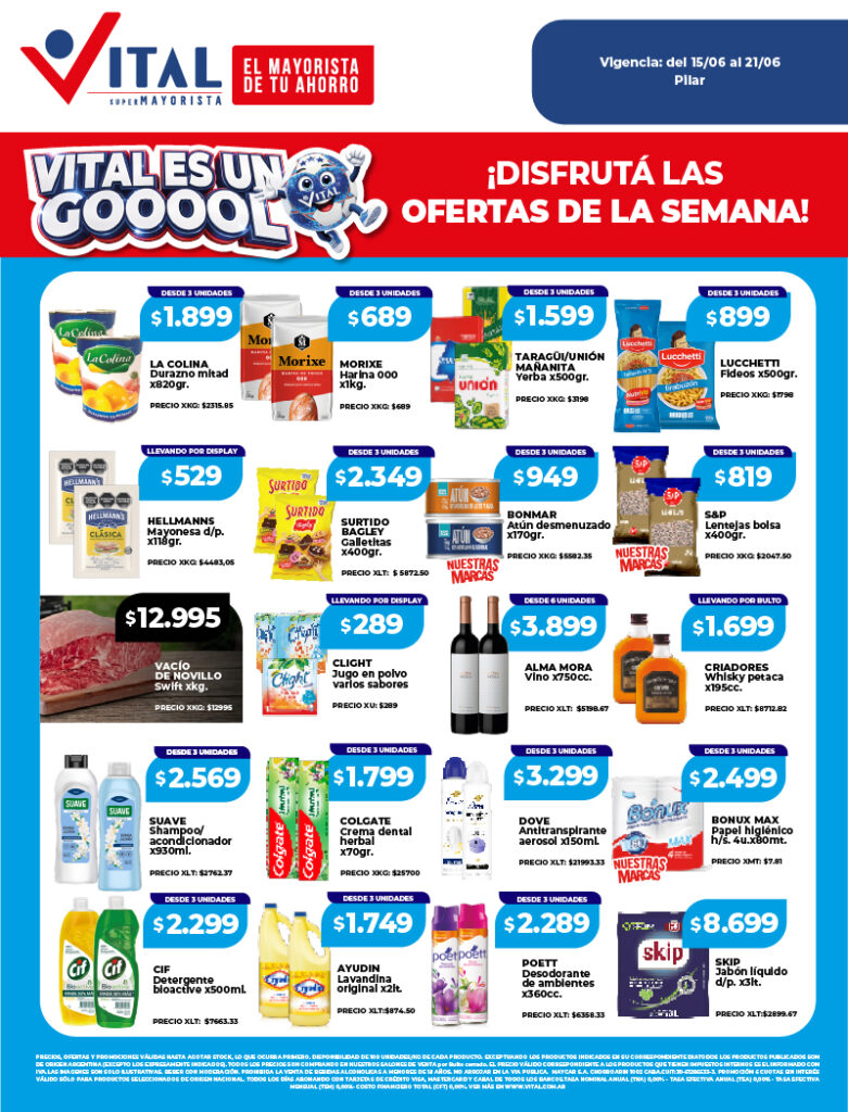 Folleto de ofertas destacadas 