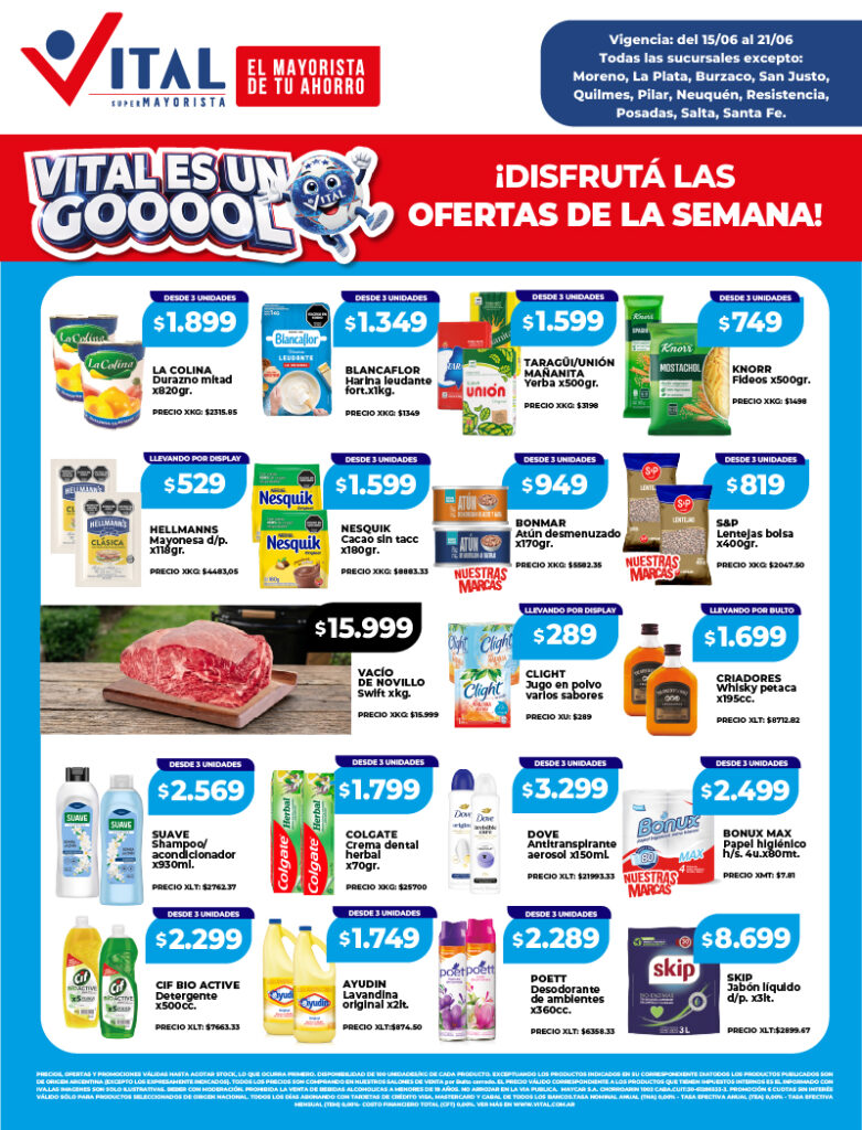 Folleto de ofertas destacadas 