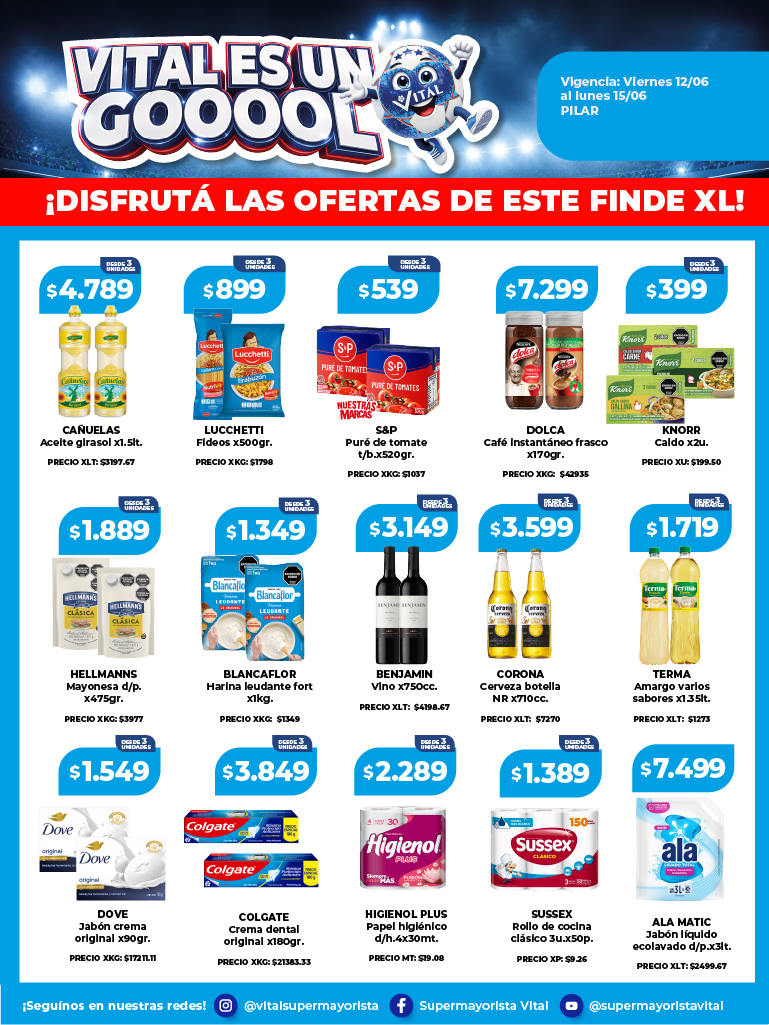 Folleto de ofertas destacadas 