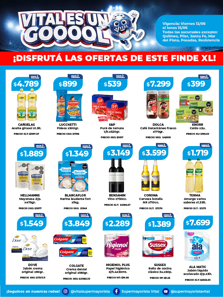 Folleto de ofertas destacadas 