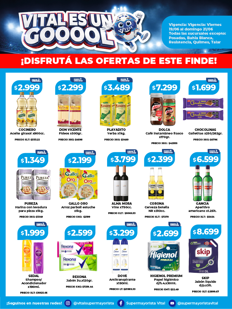 Folleto de ofertas destacadas 