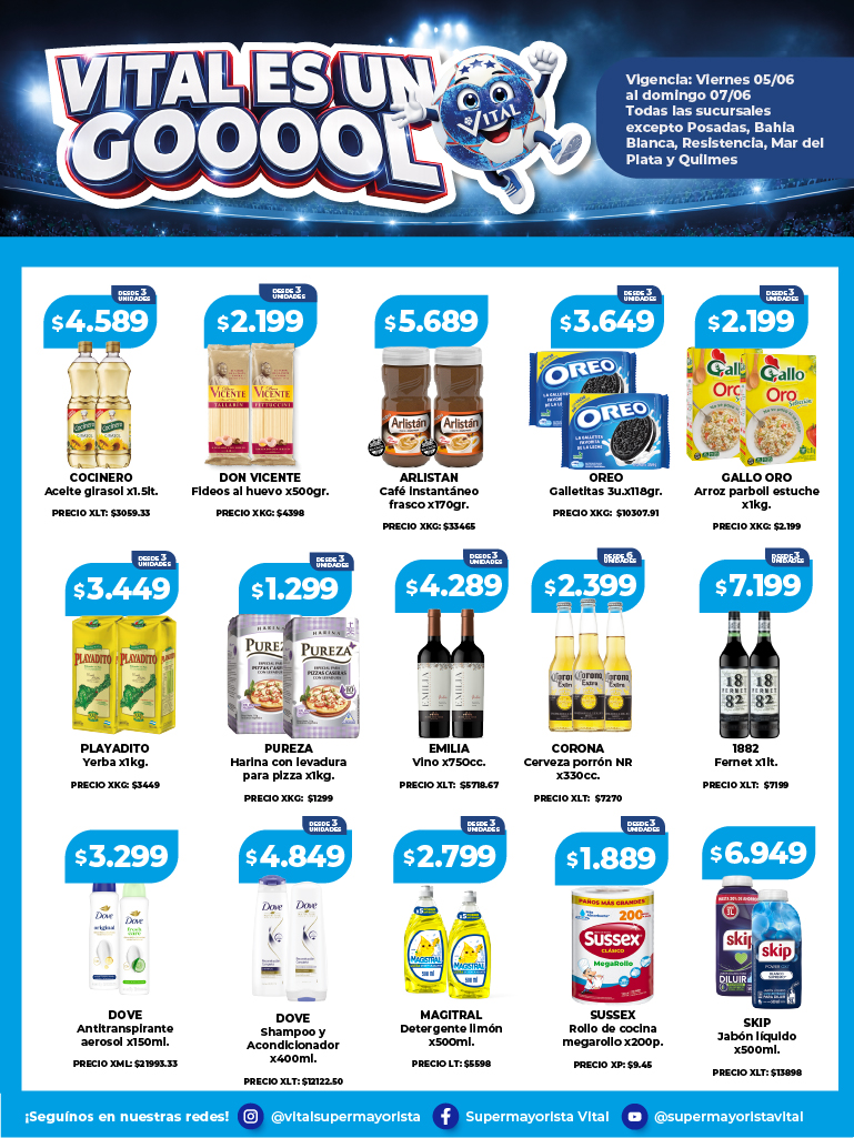 Folleto de ofertas destacadas 