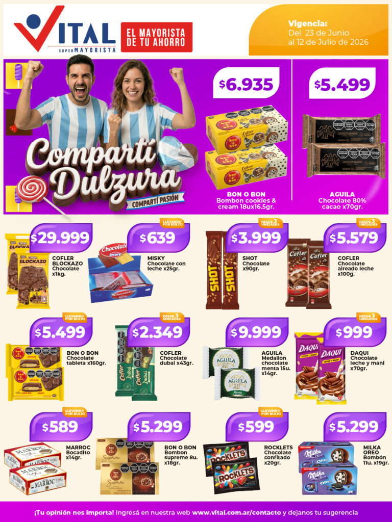 Folleto de ofertas destacadas 