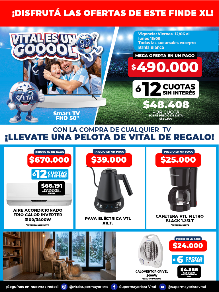 Folleto de ofertas destacadas 