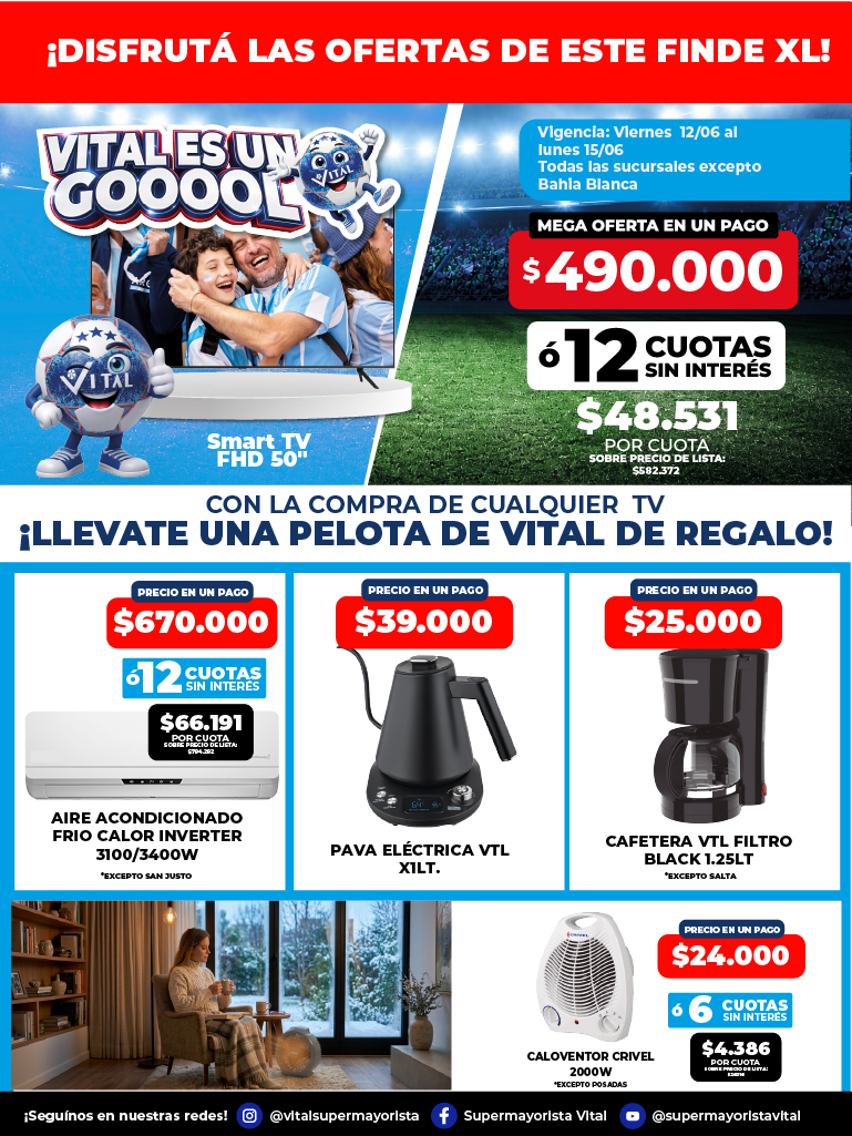 Folleto de ofertas destacadas 
