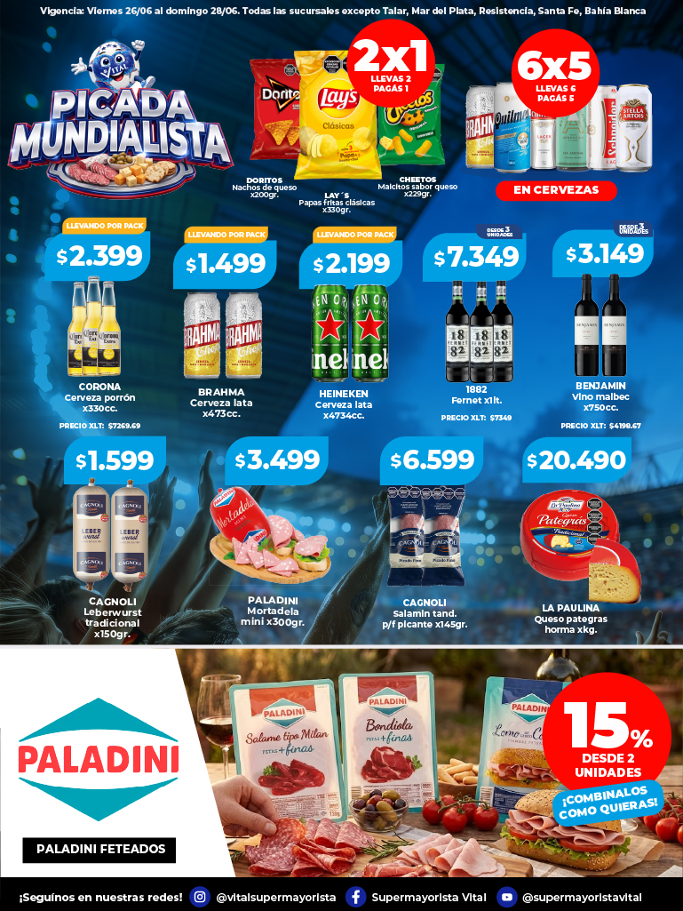 Folleto de ofertas destacadas 