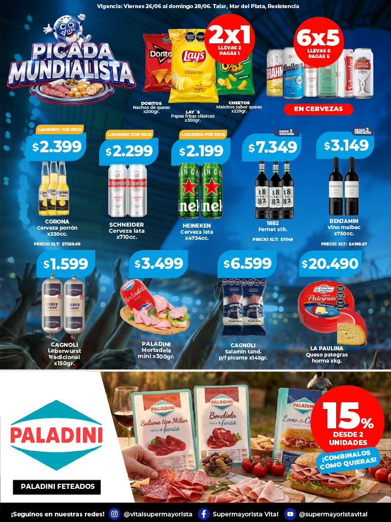 Folleto de ofertas destacadas 