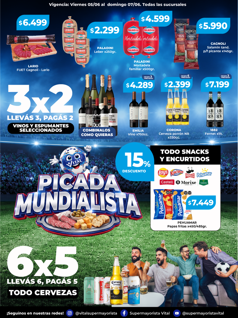 Folleto de ofertas destacadas 