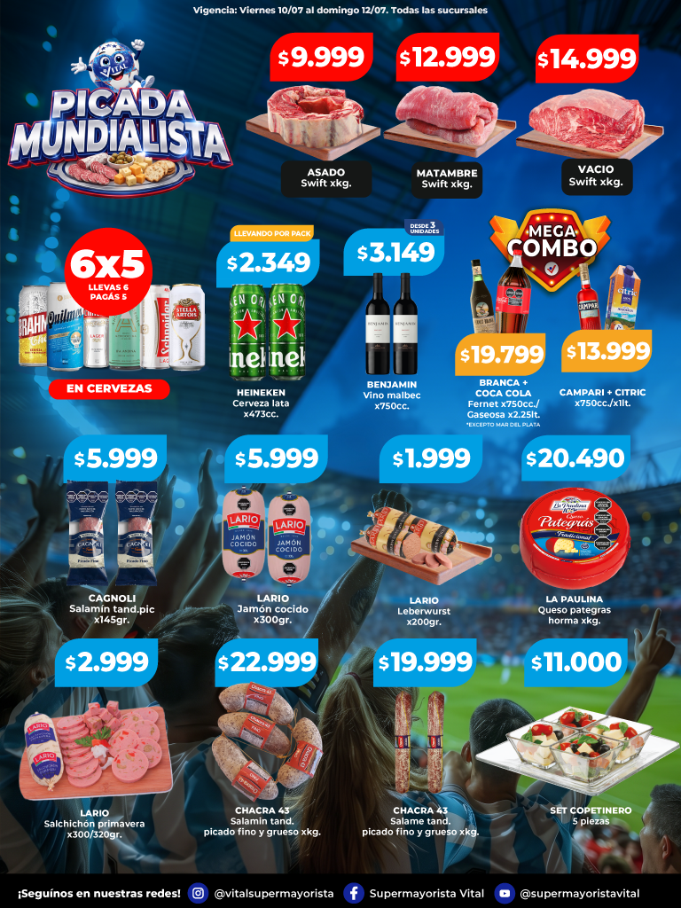 Folleto de ofertas destacadas 