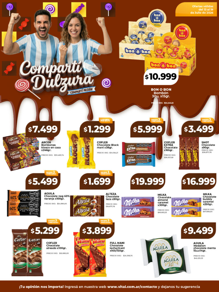 Folleto de ofertas destacadas 