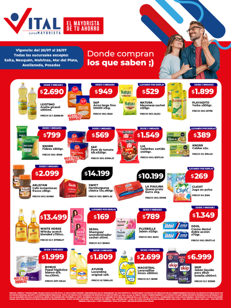 Folleto de ofertas destacadas 