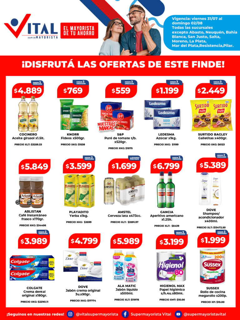 Folleto de ofertas destacadas 