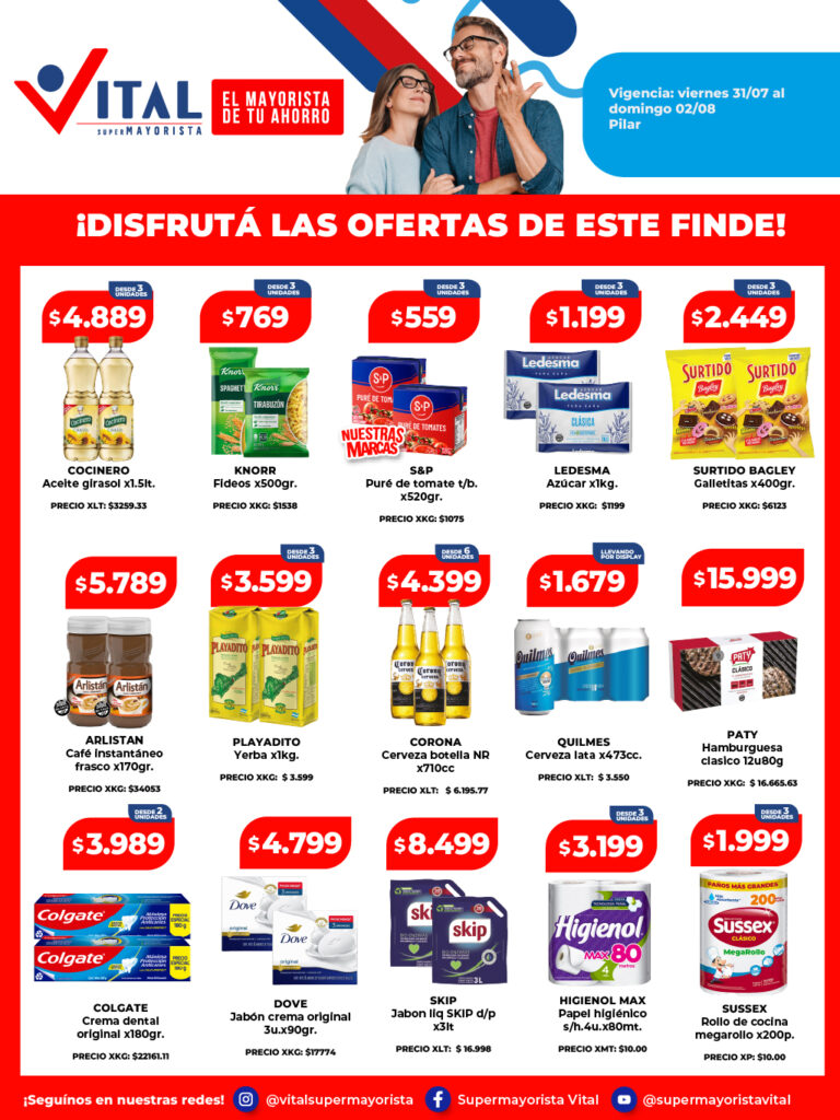 Folleto de ofertas destacadas 
