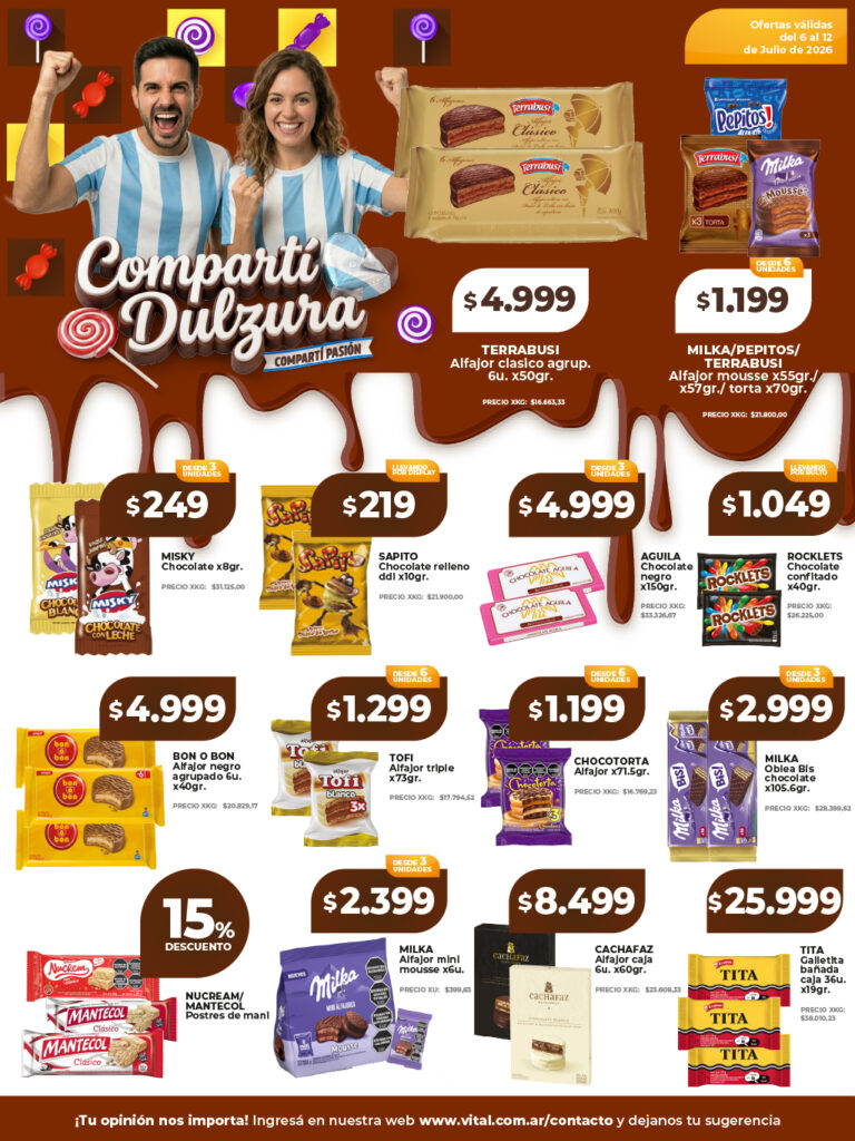 Folleto de ofertas destacadas 