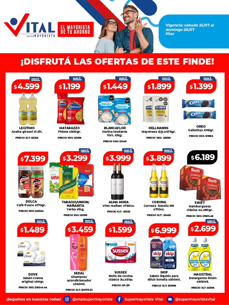 Folleto de ofertas destacadas 