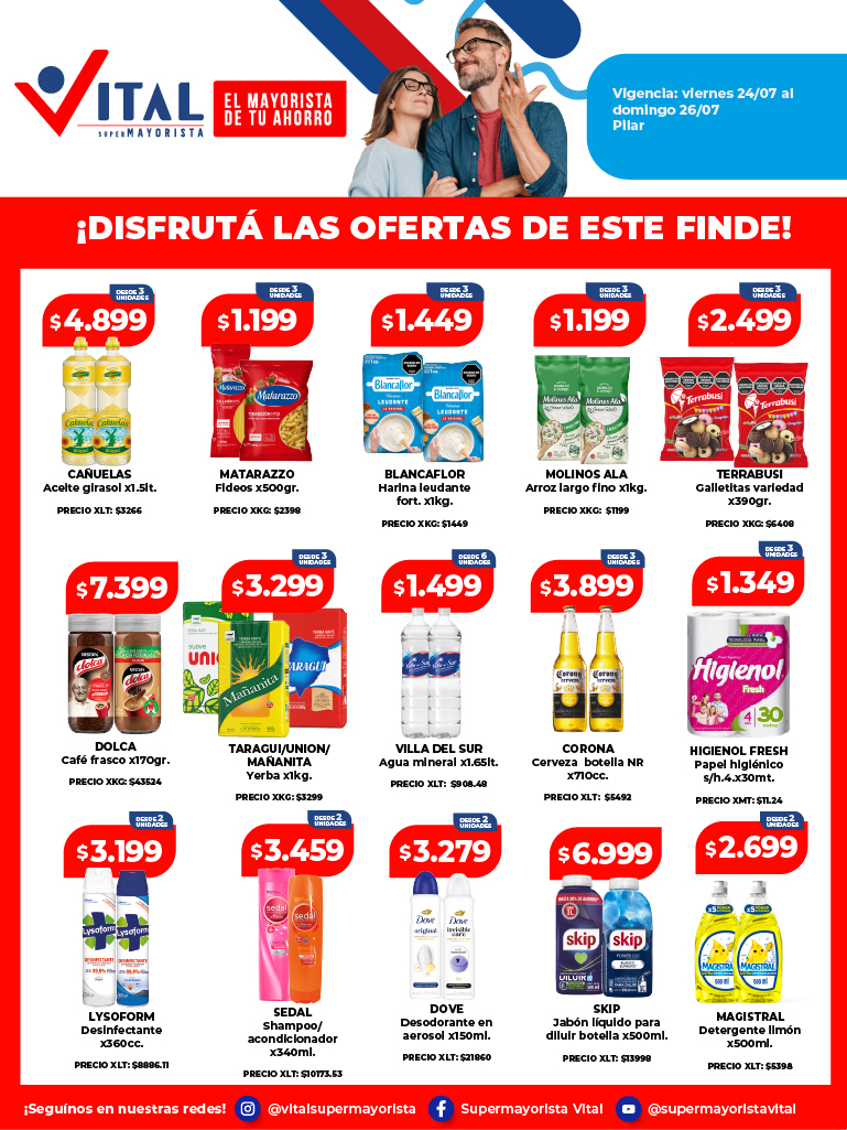 Folleto de ofertas destacadas 