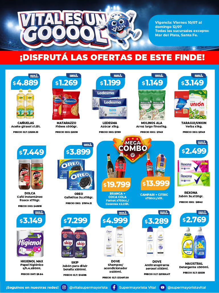 Folleto de ofertas destacadas 