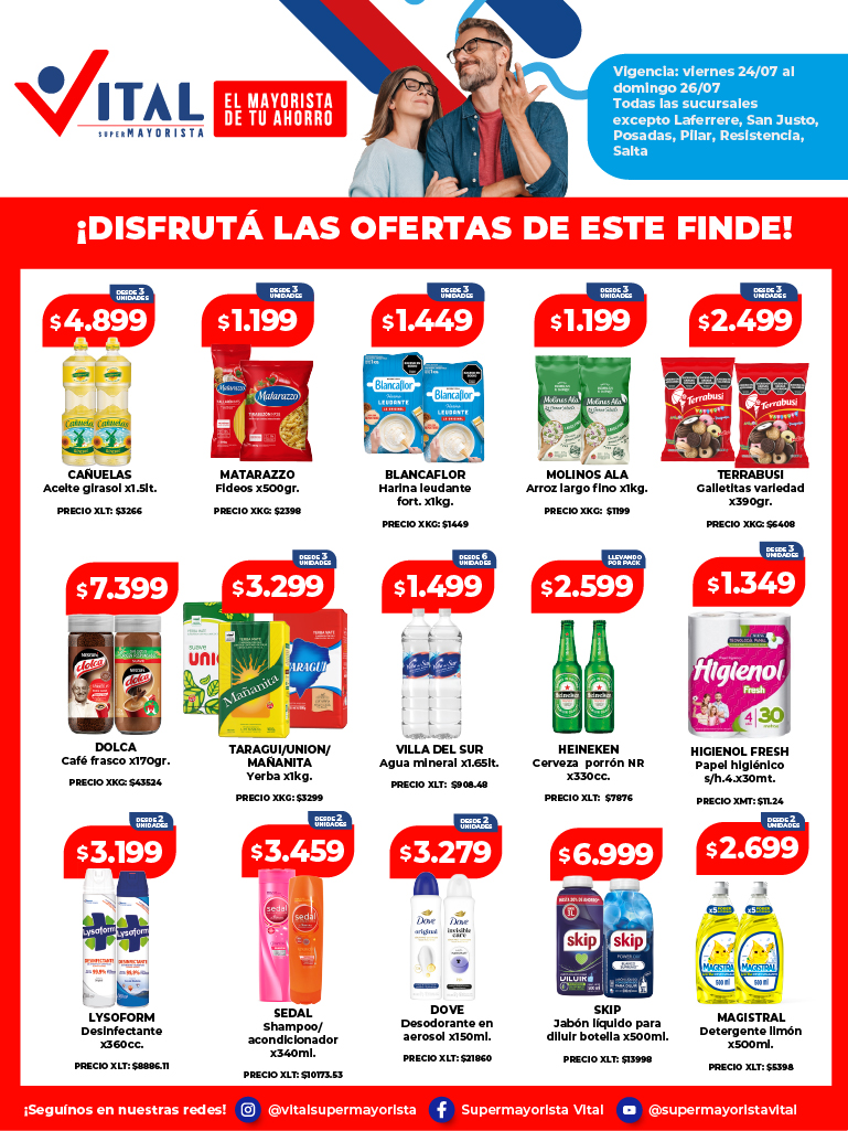 Folleto de ofertas destacadas 