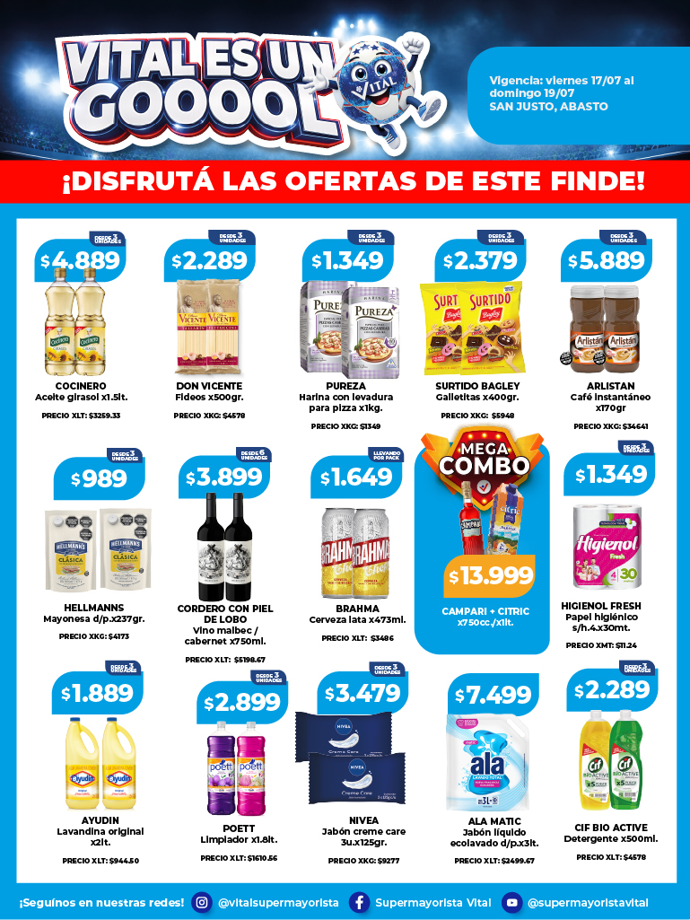 Folleto de ofertas destacadas 