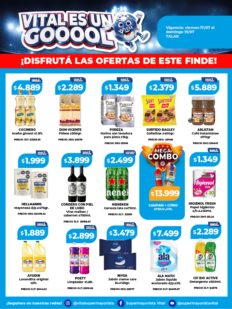 Folleto de ofertas destacadas 