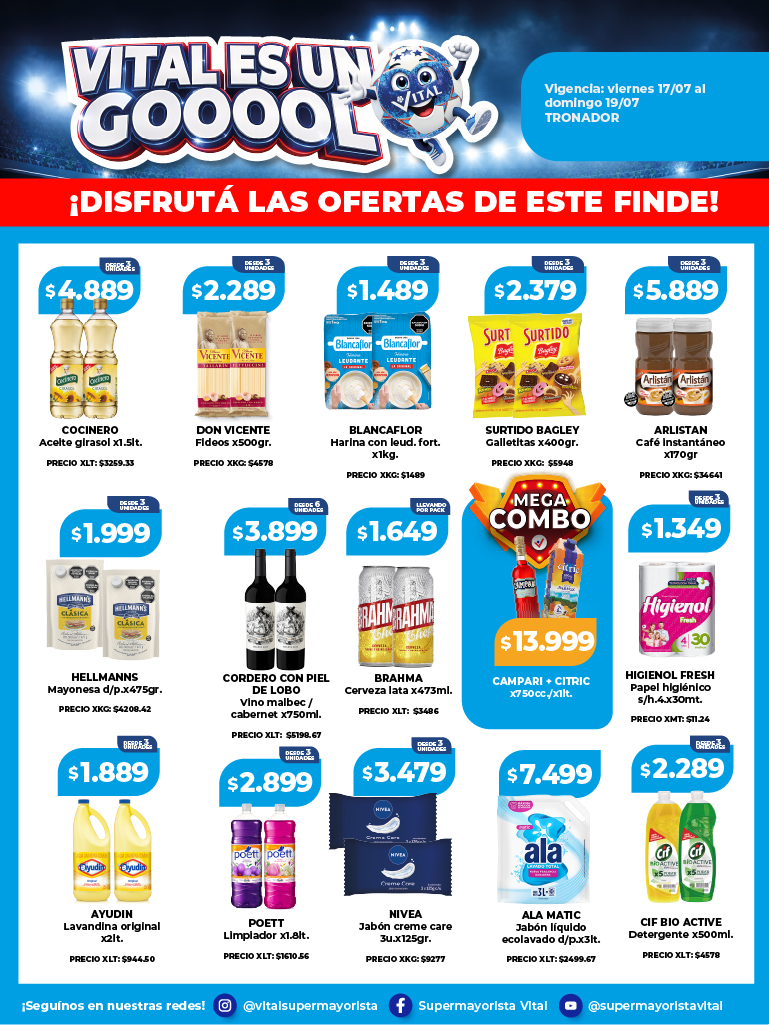 Folleto de ofertas destacadas 