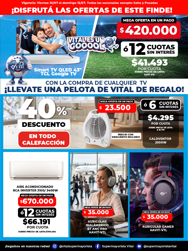 Folleto de ofertas destacadas 