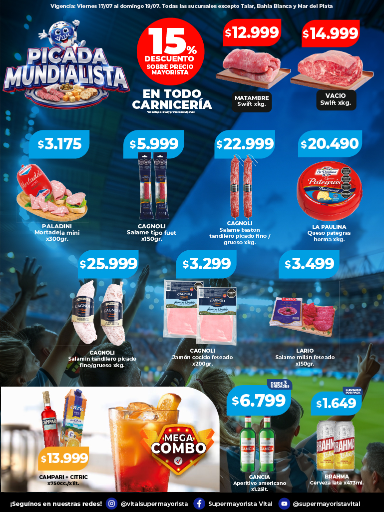 Folleto de ofertas destacadas 