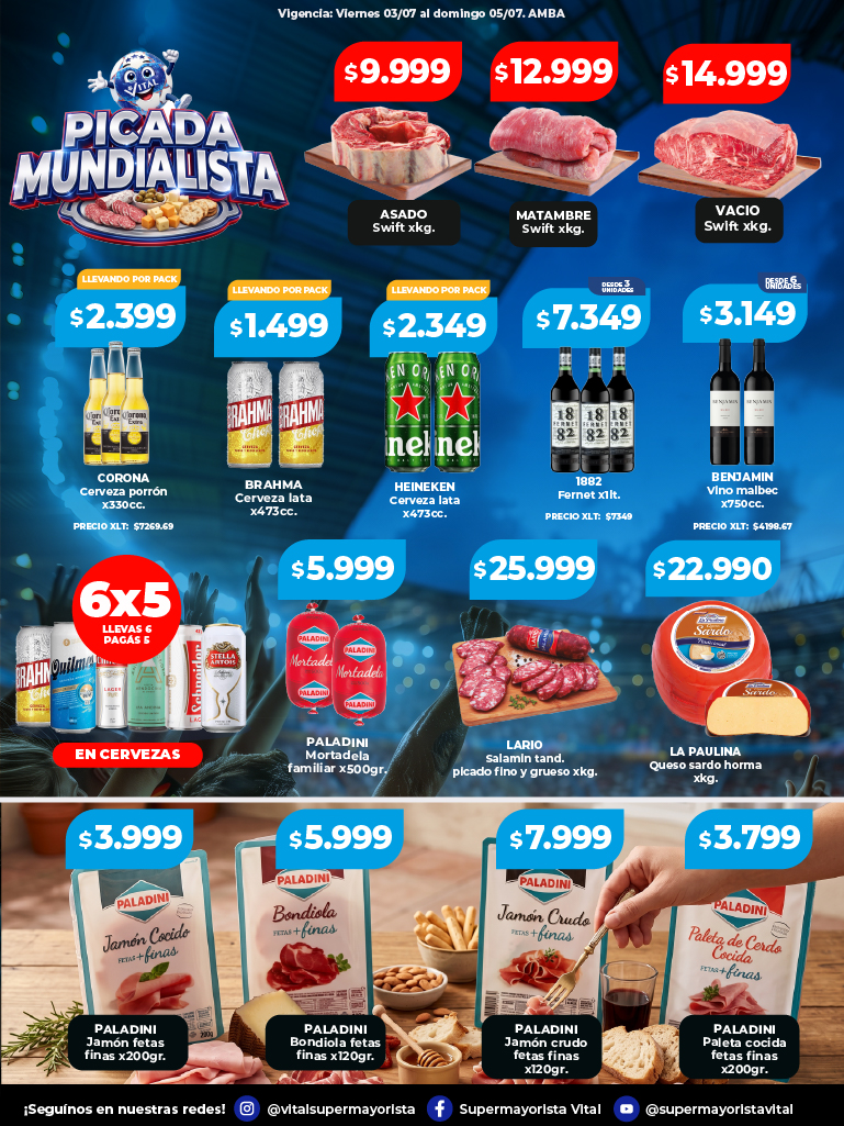 Folleto de ofertas destacadas 