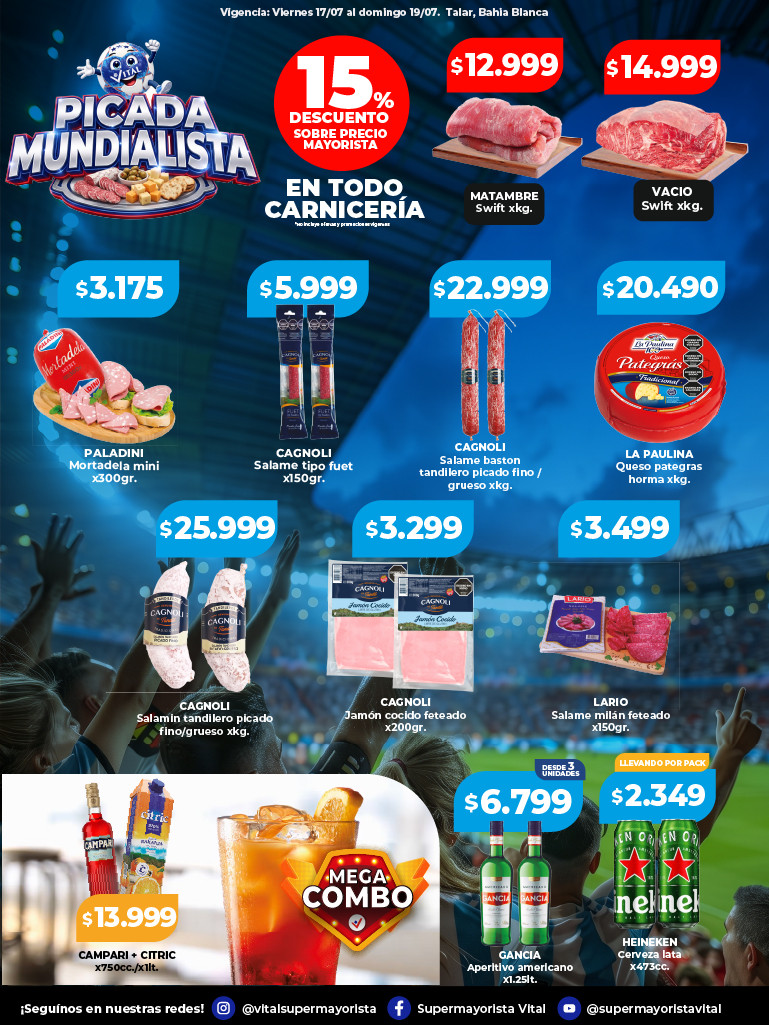 Folleto de ofertas destacadas 