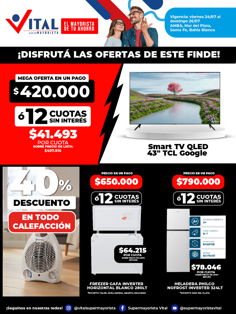 Folleto de ofertas destacadas 