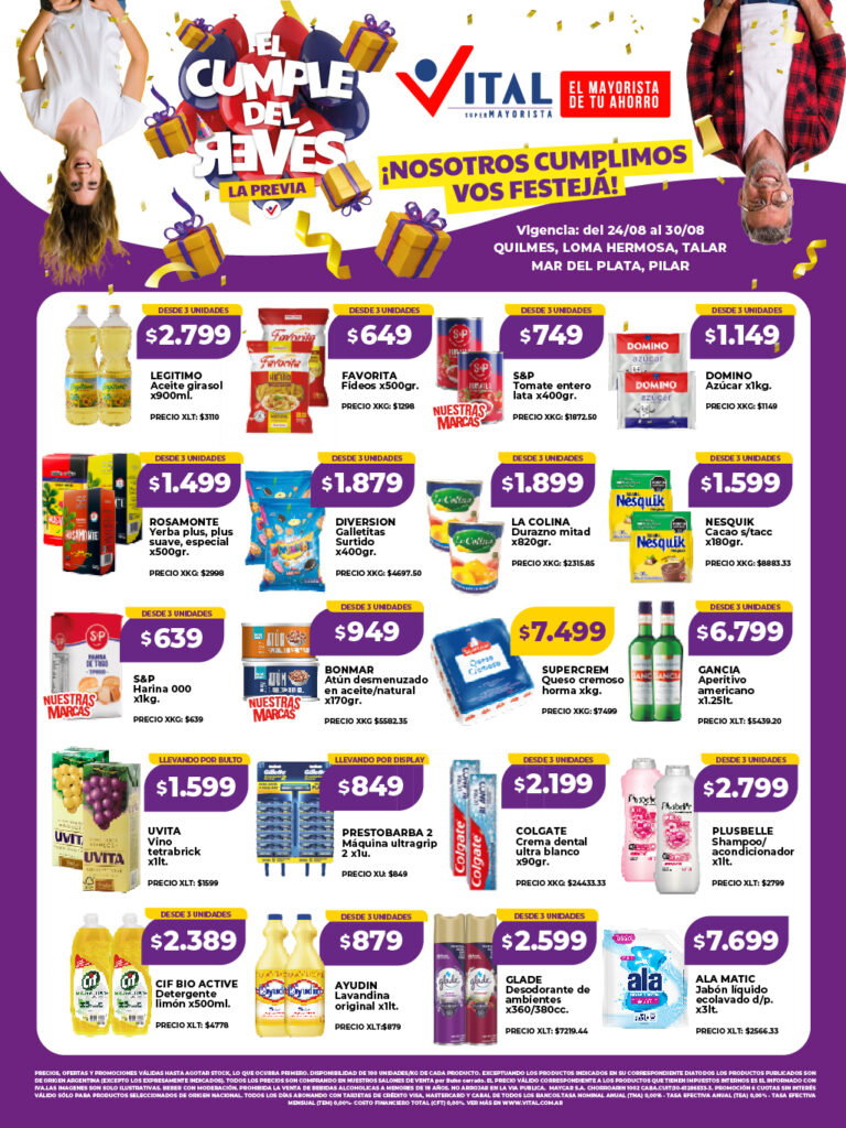 Folleto de ofertas destacadas 