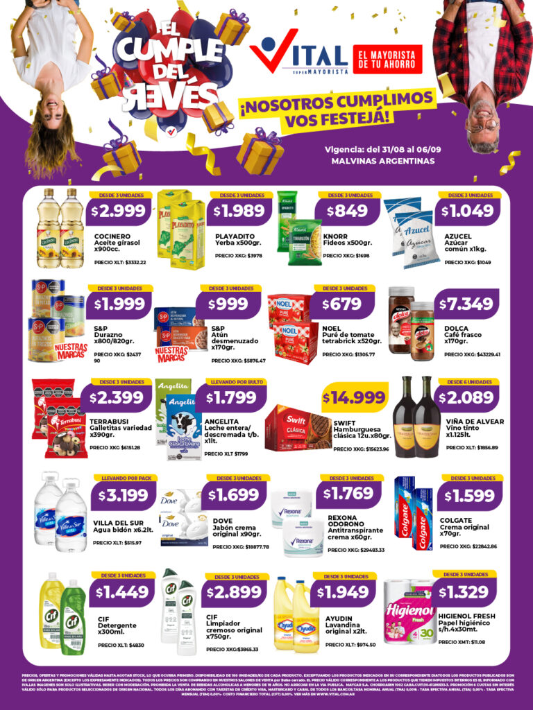 Folleto de ofertas destacadas 