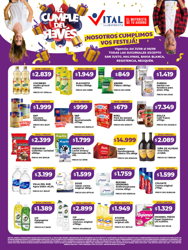 Folleto de ofertas destacadas 