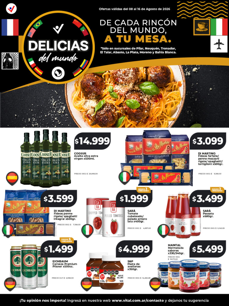 Folleto de ofertas destacadas 